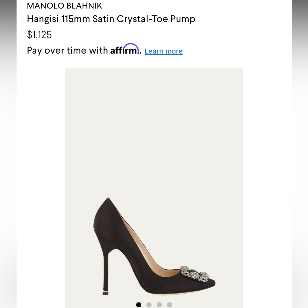 Manolo Blahnik Hangisi 115m